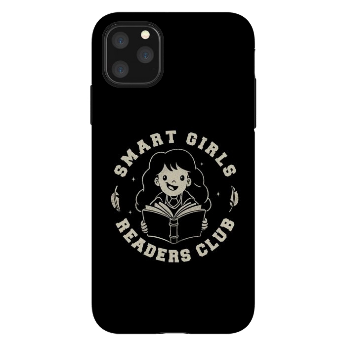iPhone 11 Pro Max StrongFit Smart Girls Readers Club Funny Books by eduely