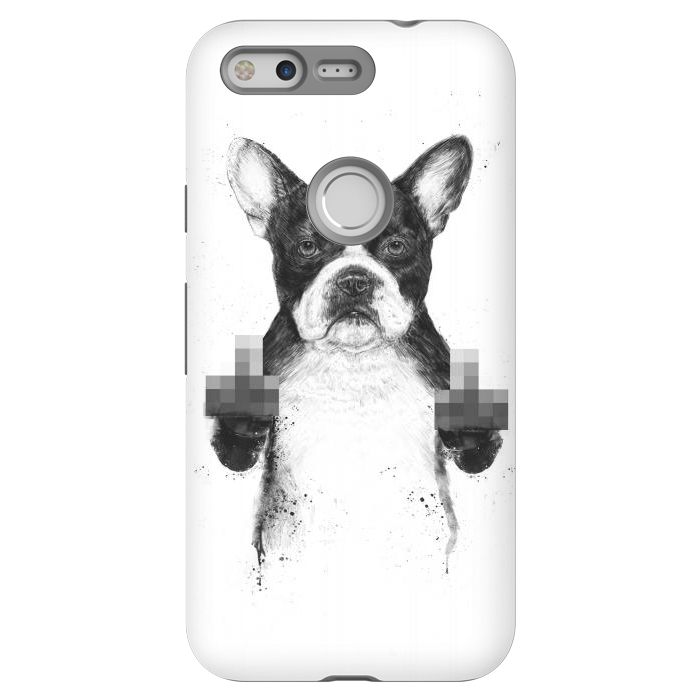 Pixel StrongFit Censored dog by Balazs Solti