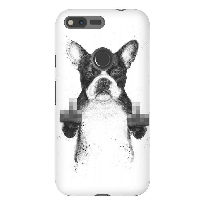 Pixel XL StrongFit Censored dog by Balazs Solti
