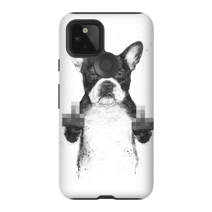 Pixel 5 StrongFit Censored dog by Balazs Solti