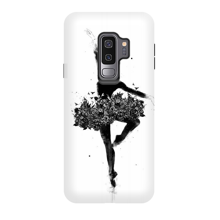 Galaxy S9 plus StrongFit Floral dance by Balazs Solti