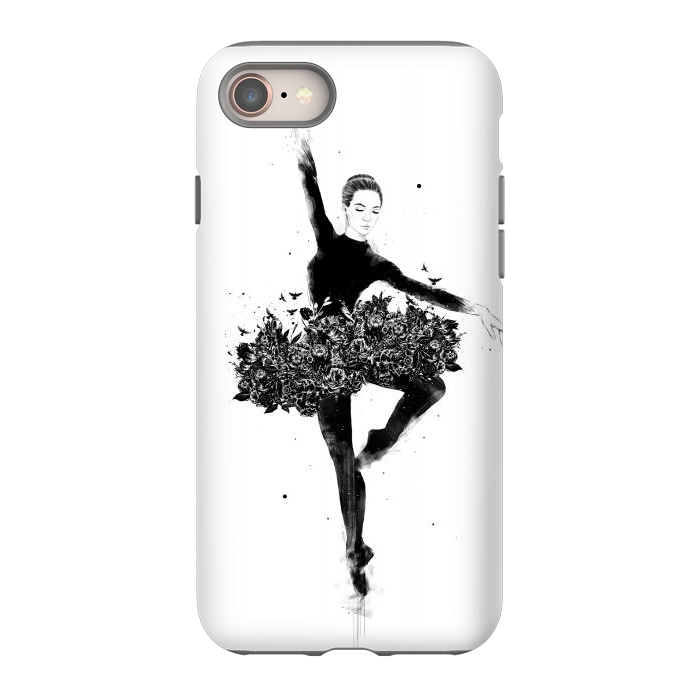 iPhone 8 StrongFit Floral dance by Balazs Solti