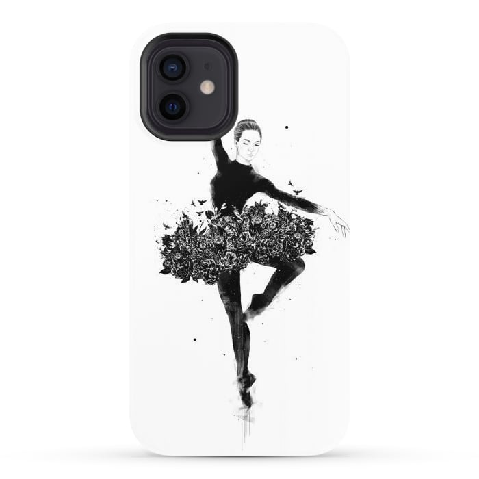 iPhone 12 StrongFit Floral dance by Balazs Solti