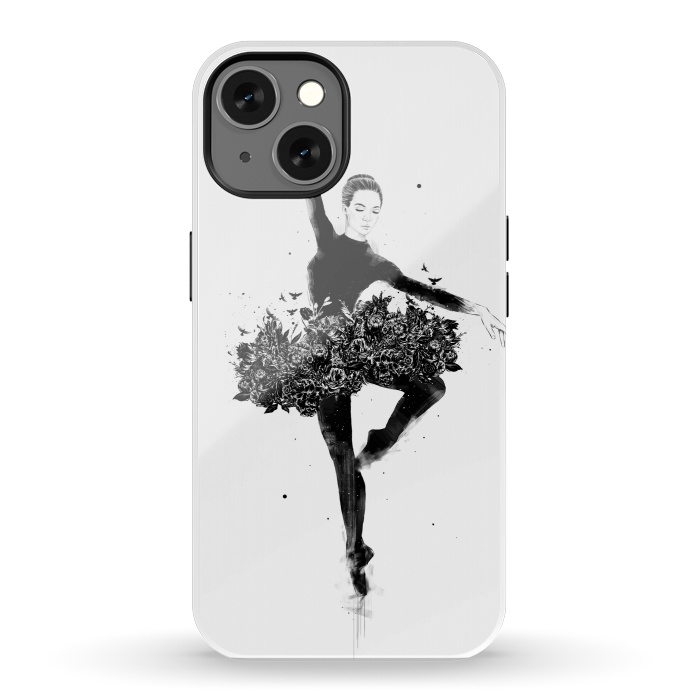 iPhone 13 StrongFit Floral dance by Balazs Solti