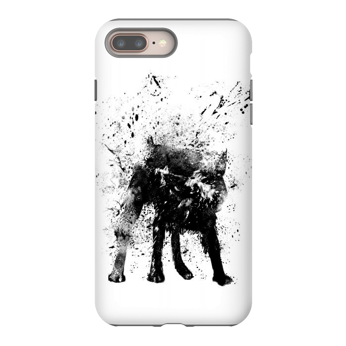 iPhone 7 plus StrongFit Wet dog by Balazs Solti