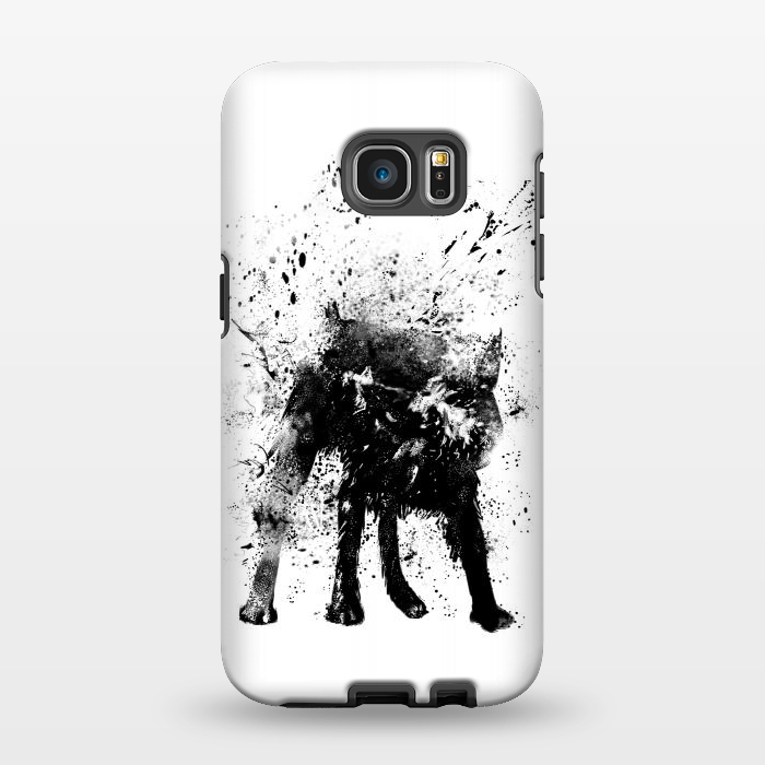 Galaxy S7 EDGE StrongFit Wet dog by Balazs Solti