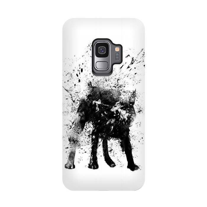 Galaxy S9 StrongFit Wet dog by Balazs Solti