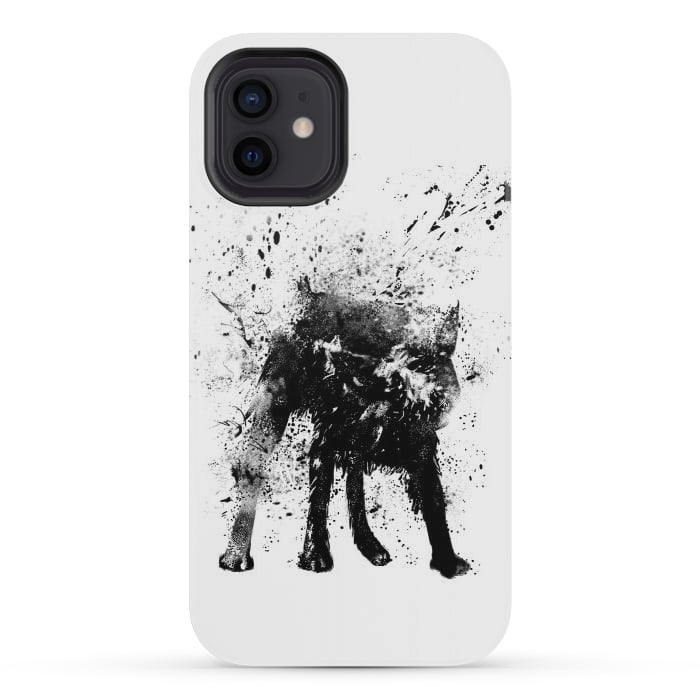 iPhone 12 mini StrongFit Wet dog by Balazs Solti