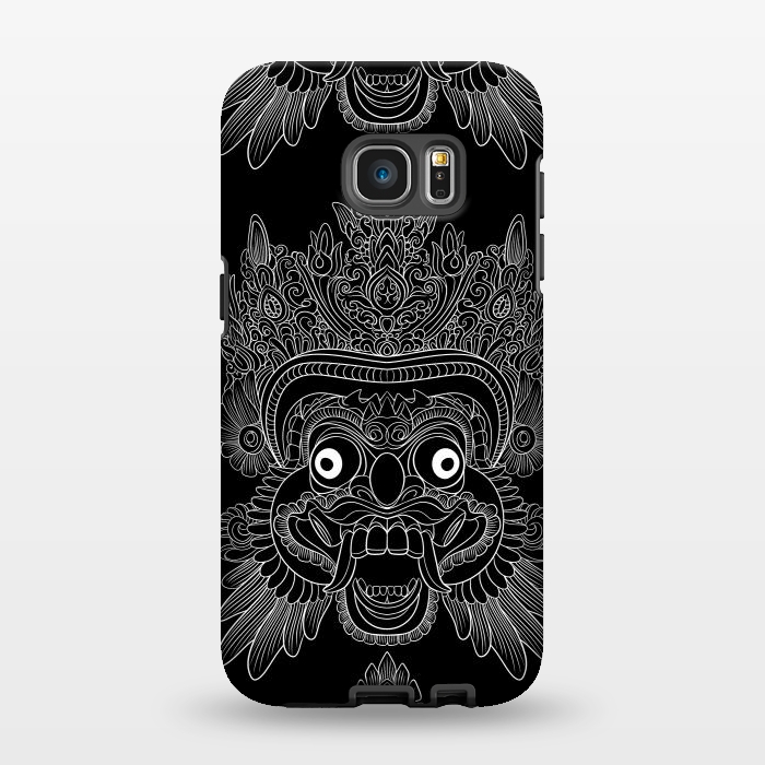 Galaxy S7 EDGE StrongFit Chinese mask  by Alberto