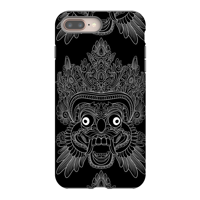 iPhone 8 plus StrongFit Chinese mask  by Alberto