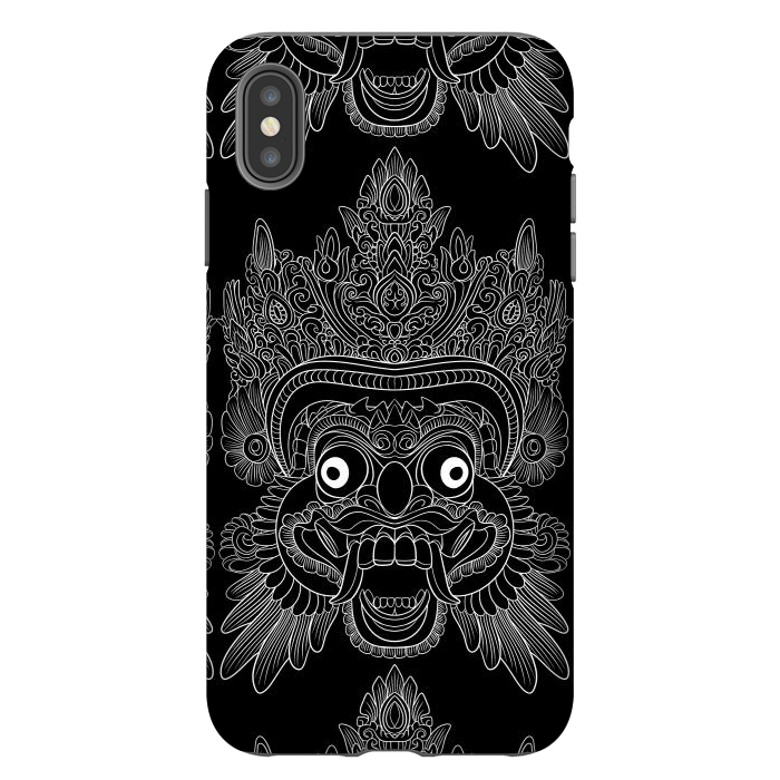 iPhone Xs Max StrongFit Chinese mask  by Alberto