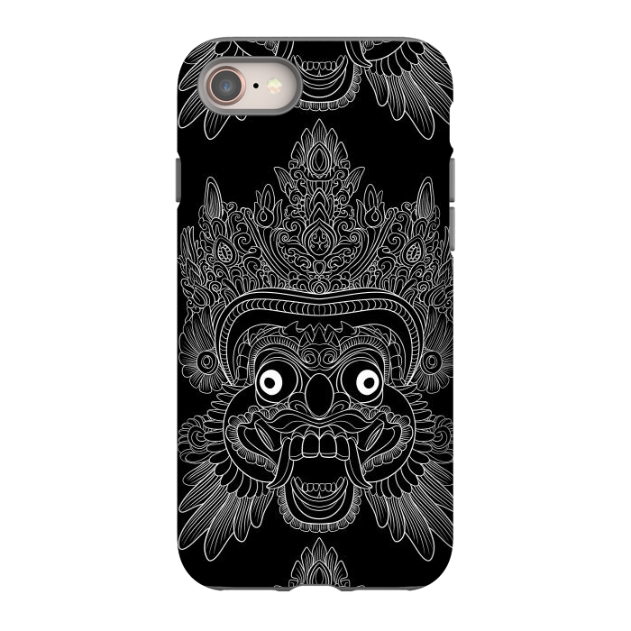 iPhone SE StrongFit Chinese mask  by Alberto