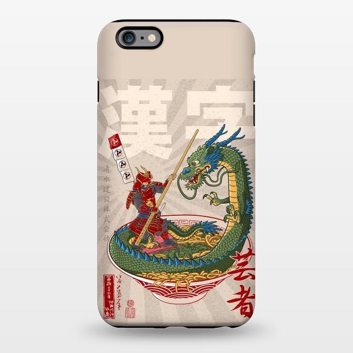 iPhone 6/6s plus StrongFit Samurai dragon ramen by Alberto
