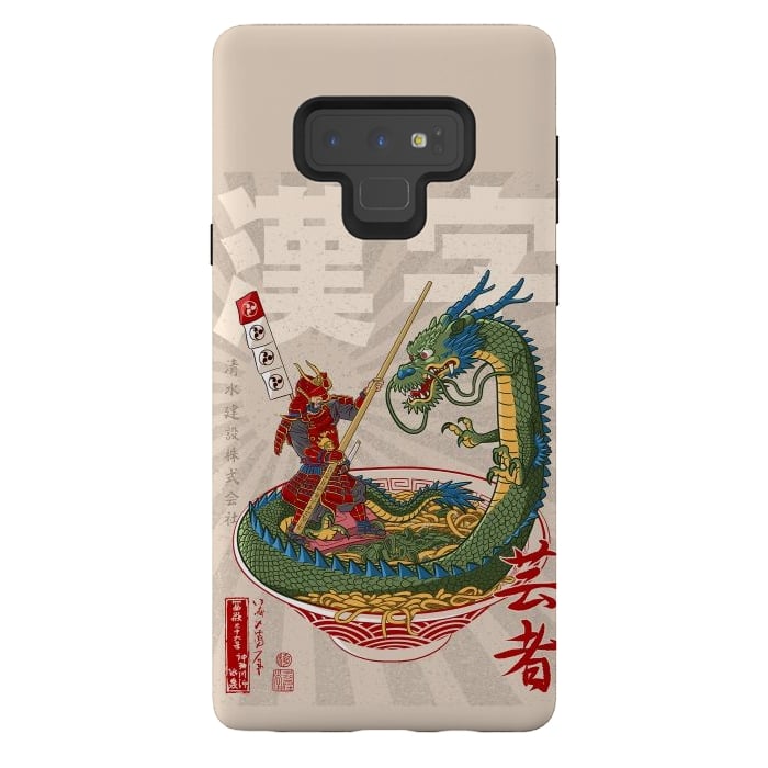 Galaxy Note 9 StrongFit Samurai dragon ramen by Alberto