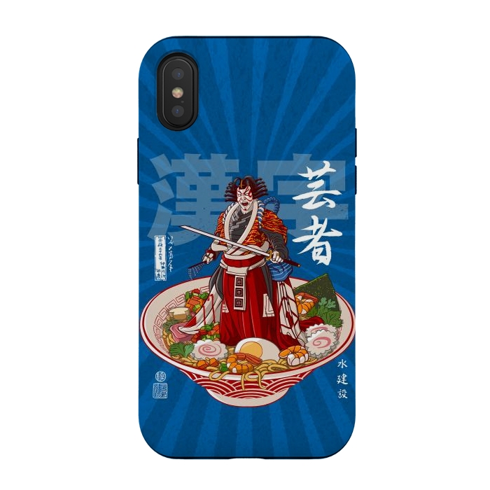 iPhone Xs / X StrongFit Ramen kabuki by Alberto