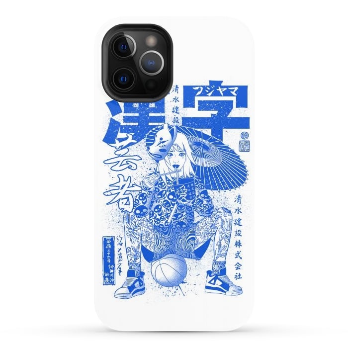 iPhone 12 Pro StrongFit Ramen geisha basketball by Alberto