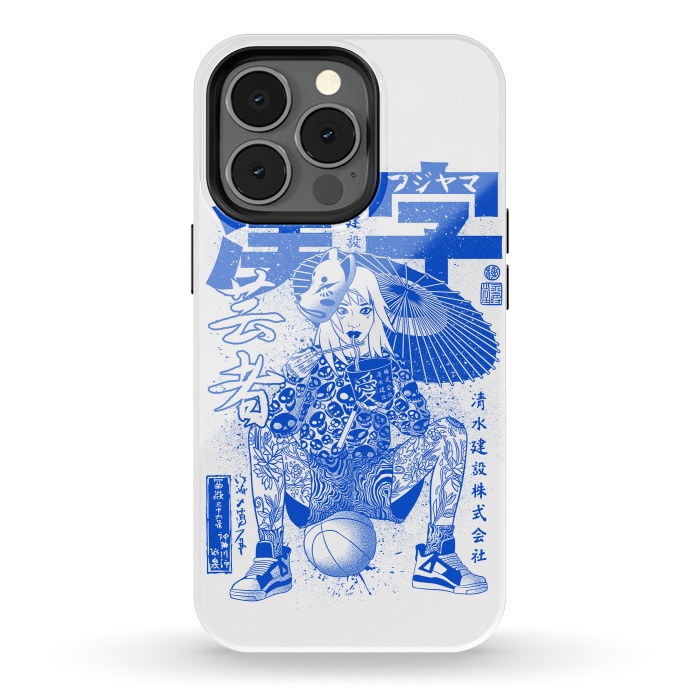 iPhone 13 pro StrongFit Ramen geisha basketball by Alberto
