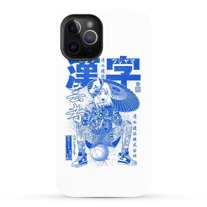 iPhone 12 Pro Max StrongFit Ramen geisha basketball by Alberto