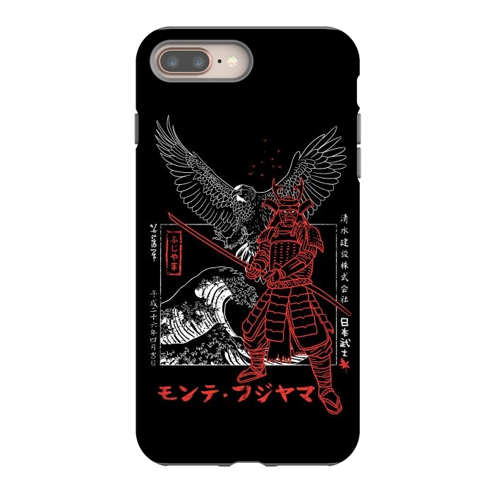 iPhone 7 plus StrongFit Samurai eagle wave by Alberto