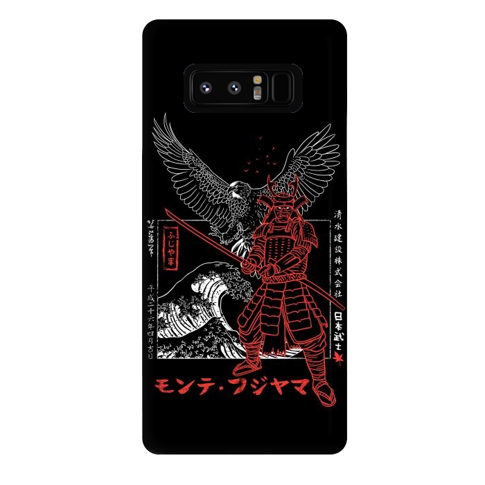 Galaxy Note 8 StrongFit Samurai eagle wave by Alberto
