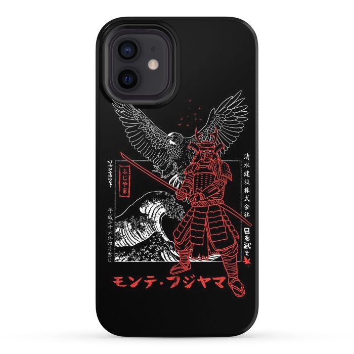 iPhone 12 StrongFit Samurai eagle wave by Alberto