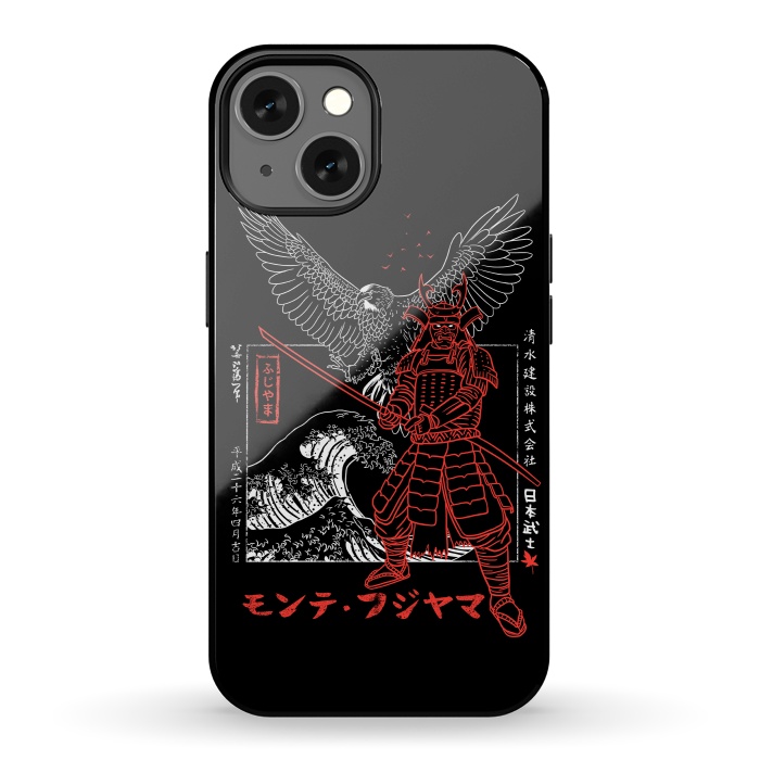 iPhone 13 StrongFit Samurai eagle wave by Alberto