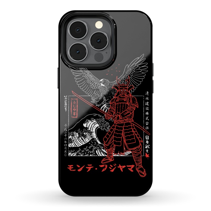 iPhone 13 pro StrongFit Samurai eagle wave by Alberto