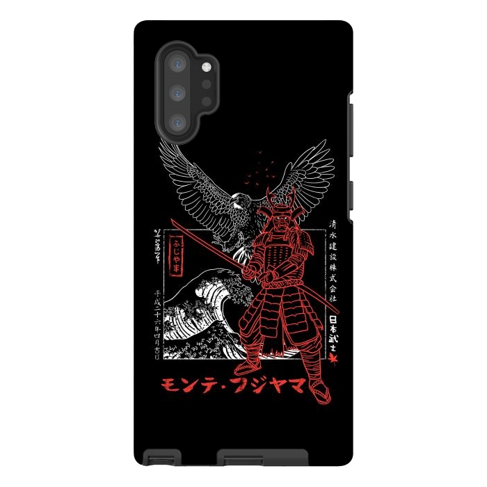 Galaxy Note 10 plus StrongFit Samurai eagle wave by Alberto