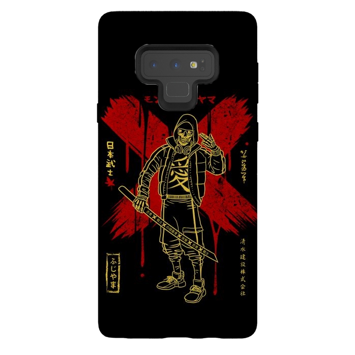 Galaxy Note 9 StrongFit Modern ninja in tracksuit by Alberto