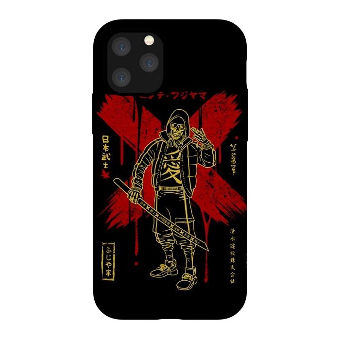 iPhone 11 Pro StrongFit Modern ninja in tracksuit by Alberto