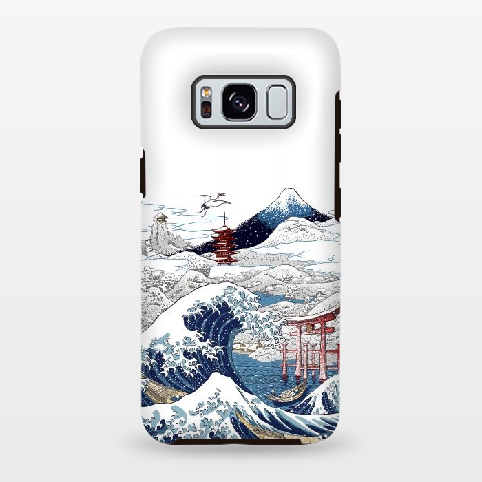 Galaxy S8 plus StrongFit Winter wave in japan by Alberto