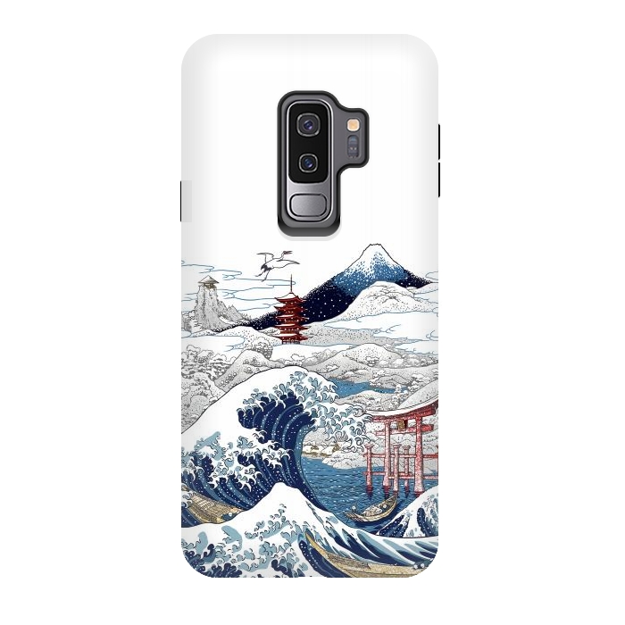 Galaxy S9 plus StrongFit Winter wave in japan by Alberto