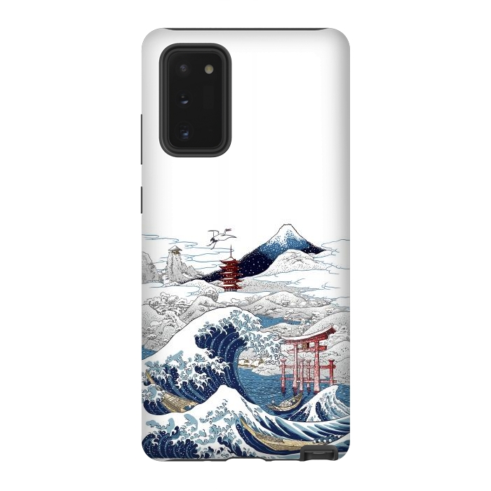 Galaxy Note 20 StrongFit Winter wave in japan by Alberto