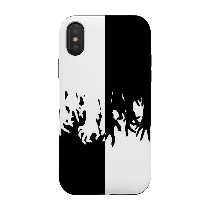 iPhone Xs / X StrongFit Hands zombie by Alberto