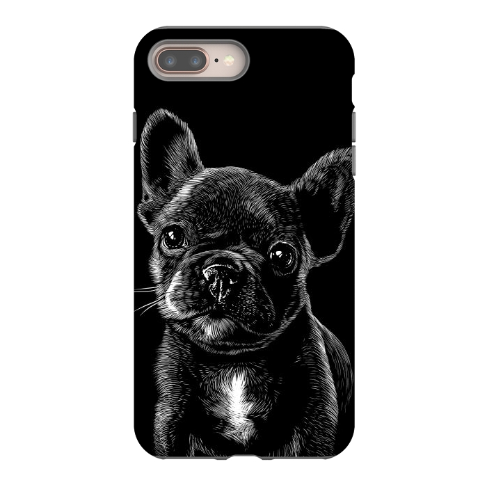 iPhone 7 plus StrongFit Pug dog by Alberto