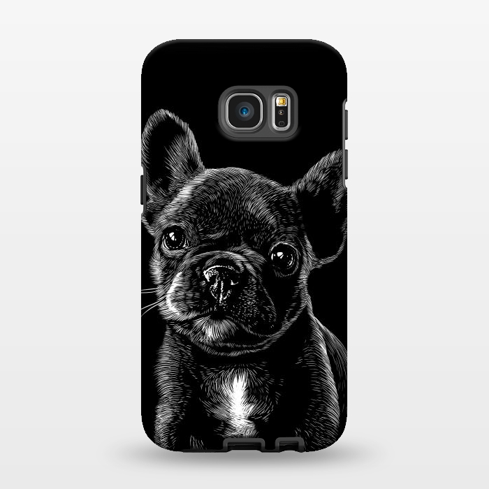 Galaxy S7 EDGE StrongFit Pug dog by Alberto