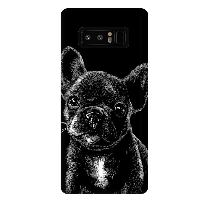 Galaxy Note 8 StrongFit Pug dog by Alberto