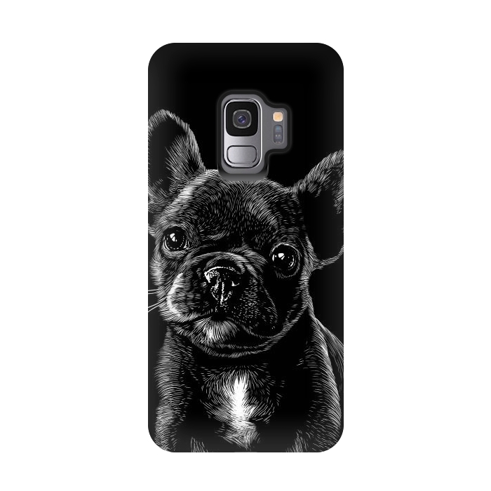 Galaxy S9 StrongFit Pug dog by Alberto