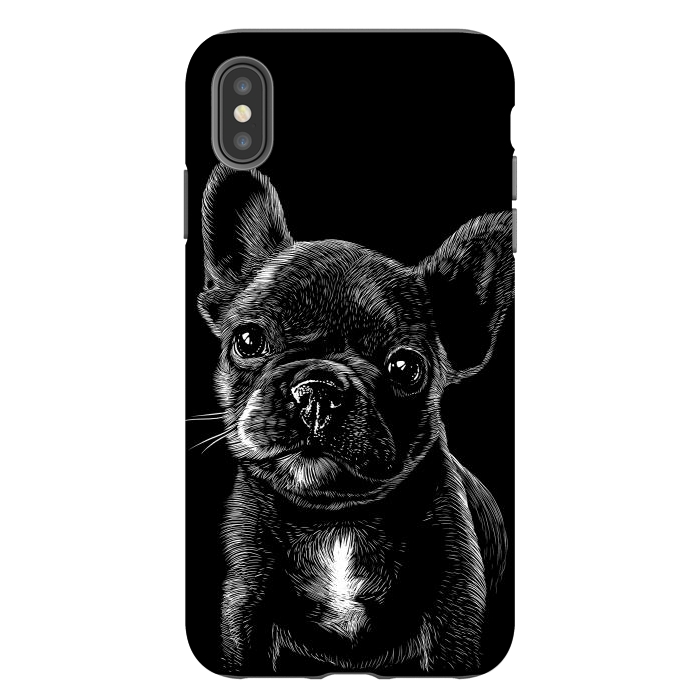 iPhone Xs Max StrongFit Pug dog by Alberto