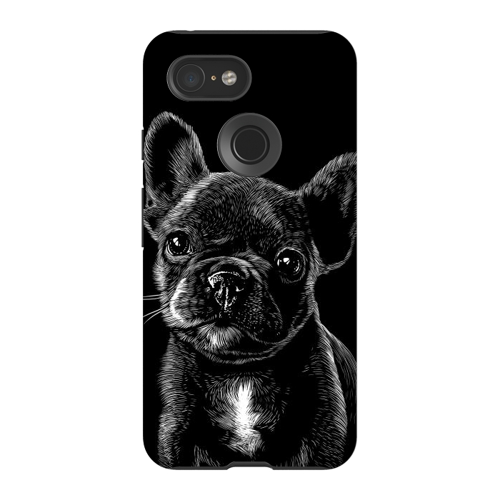 Pixel 3 StrongFit Pug dog by Alberto