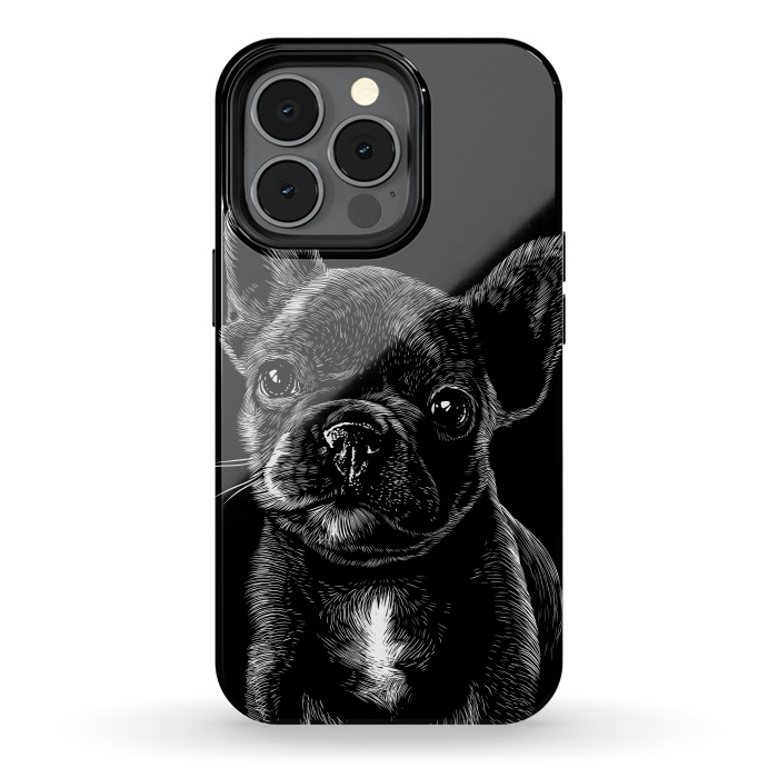 iPhone 13 pro StrongFit Pug dog by Alberto