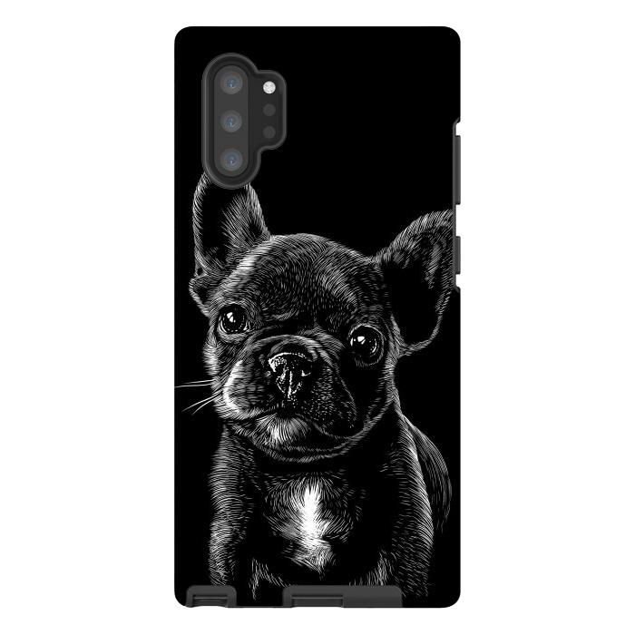 Galaxy Note 10 plus StrongFit Pug dog by Alberto