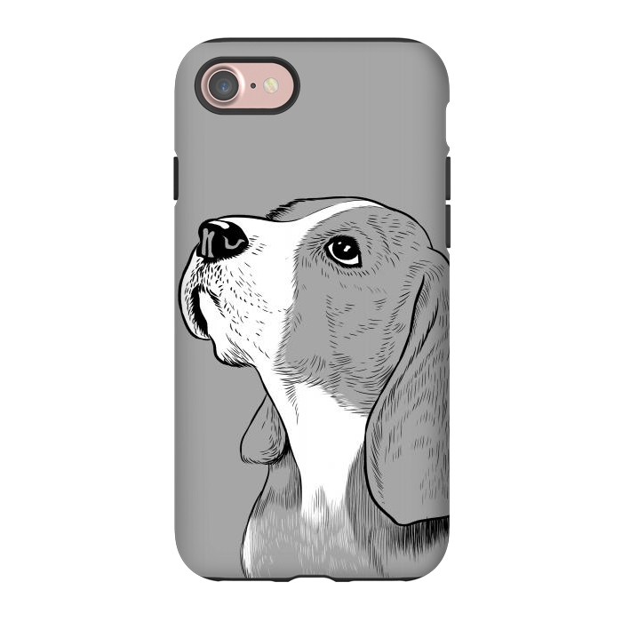 iPhone 7 StrongFit Beagle dog by Alberto