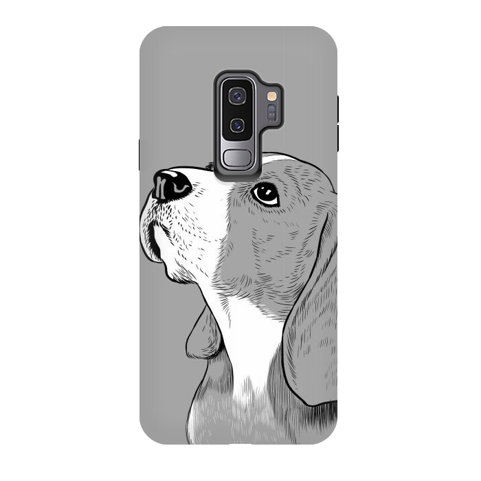 Galaxy S9 plus StrongFit Beagle dog by Alberto