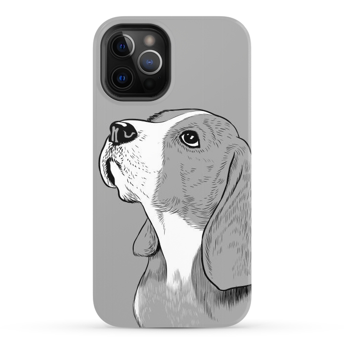 iPhone 12 Pro StrongFit Beagle dog by Alberto