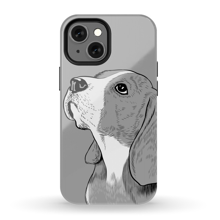 iPhone 13 mini StrongFit Beagle dog by Alberto