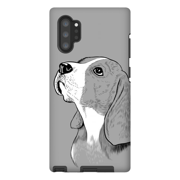 Galaxy Note 10 plus StrongFit Beagle dog by Alberto