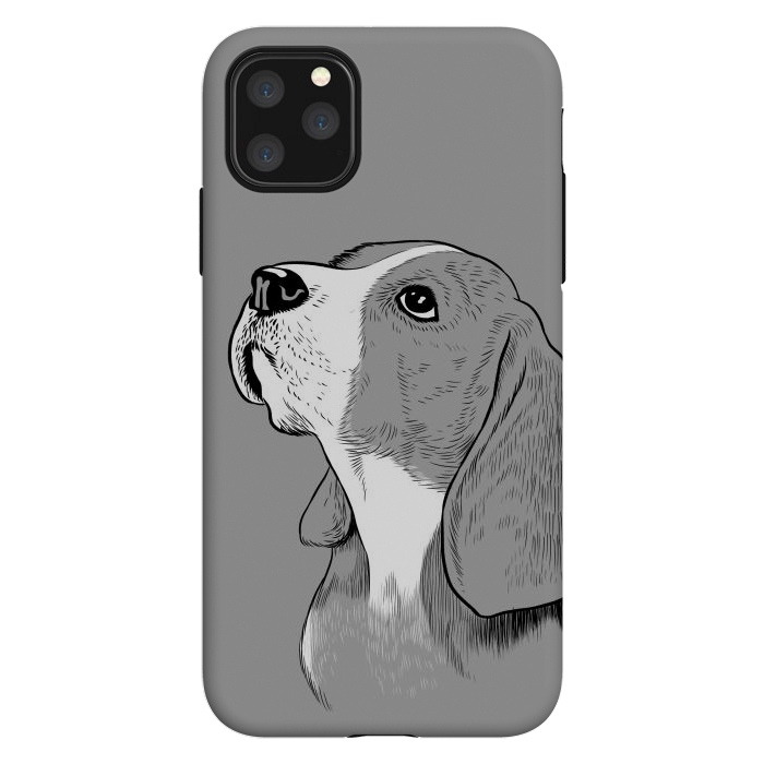 iPhone 11 Pro Max StrongFit Beagle dog by Alberto