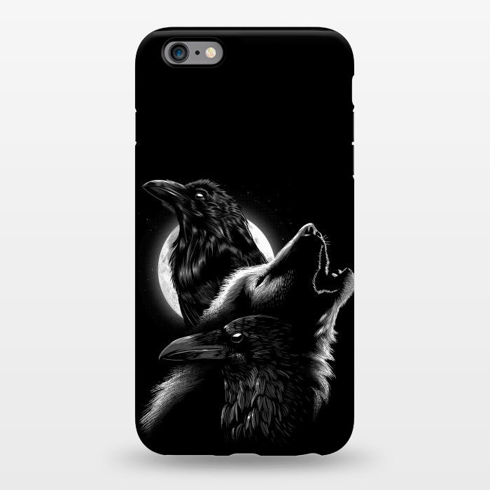 iPhone 6/6s plus StrongFit Wolf crow by Alberto