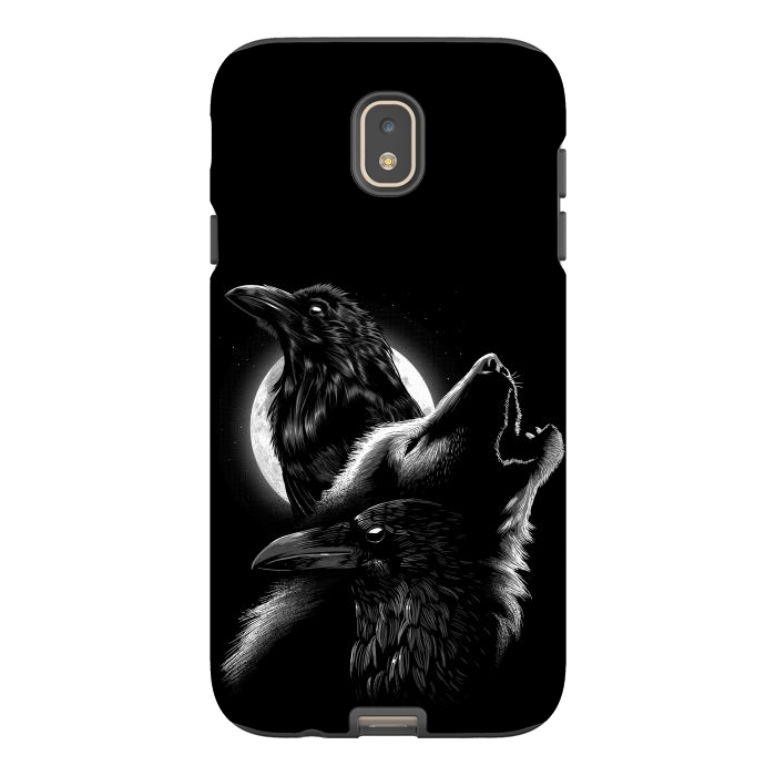 Galaxy J7 StrongFit Wolf crow by Alberto